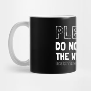 Please Do Not Feed The Wrestler Mug